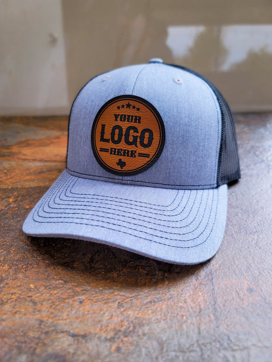 Custom Patch Hat Leatherette