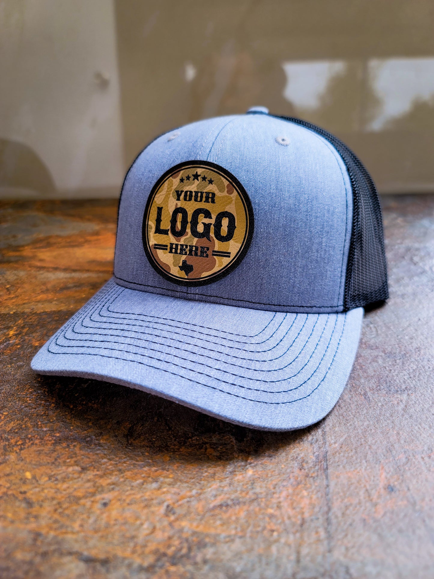 Custom Patch Hat Leatherette