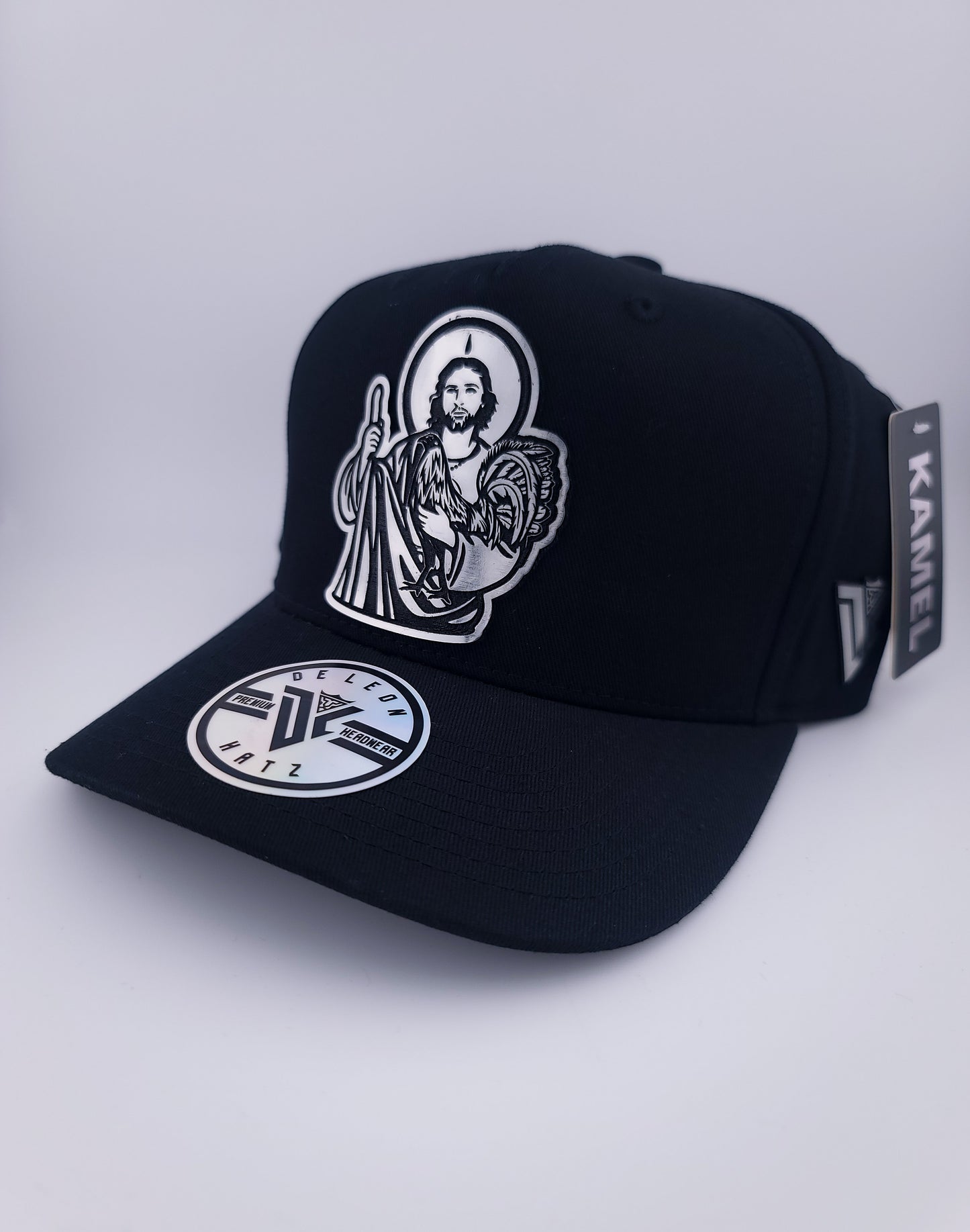 San Judas Tadeo Gallo Fino | Black Kamel 804 Solid