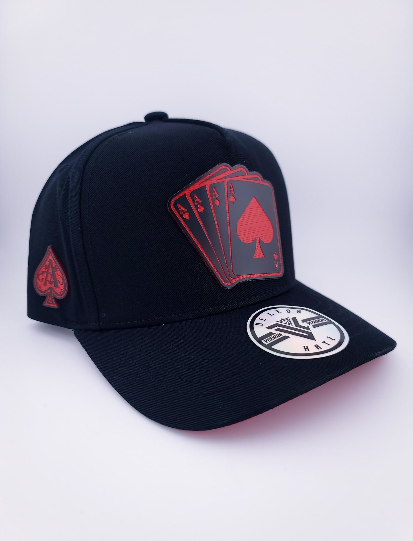 Poker Barajas | Black Red Kamel 804 Solid