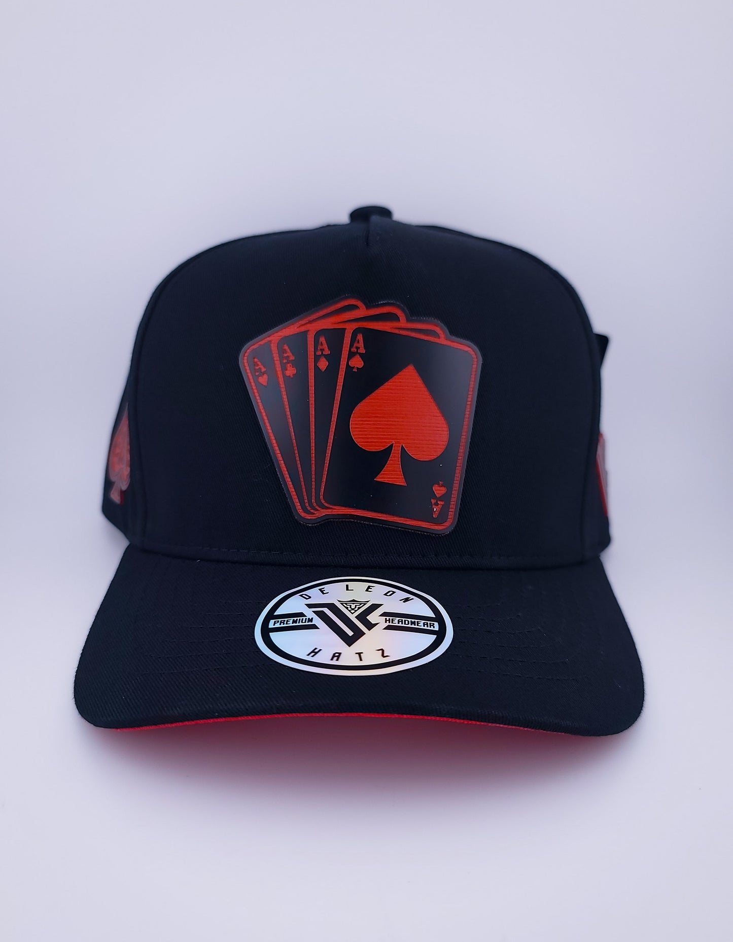 Poker Barajas | Black Red Kamel 804 Solid